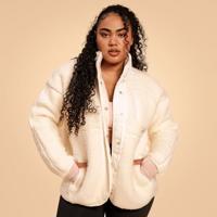 BeastBink Dámska bunda Bliss Ivory  XLXL