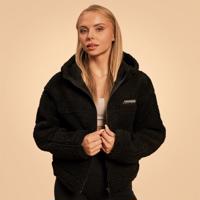 BeastPink Dámska bunda Hoodie Bliss Black  XLXL