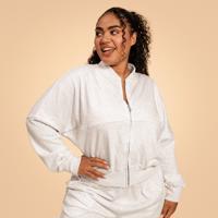 BeastPink Dámska mikina Zip-Up Bliss Grey  MM