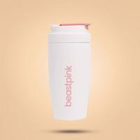 BeastPink Termohrnček 500 ml White