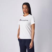 Champion Dámske tričko Big Logo Jersey White  SS