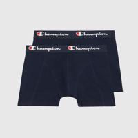 Champion Pánske boxerky Smooth Seam 2 Pack Blue  XLXL