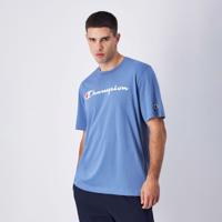 Champion Tričko Big Logo Jersey Blue  SS