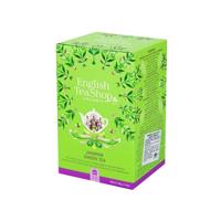 English Tea Shop BIO Zelený čaj s jazmínom a kvetom bazy 40 g