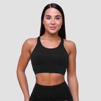 GymBeam Bežecká športová podprsenka Pulse Black  S