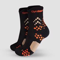 GymBeam Bežecké ponožky Pulse Black  L