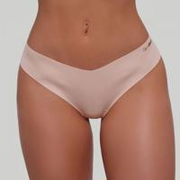 GymBeam Bezšvové nohavičky 3Pack Beige  XL