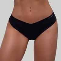 GymBeam Bezšvové nohavičky 3Pack Black  L
