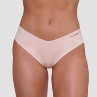 GymBeam Bezšvové nohavičky Classic 3Pack Beige  XLXL