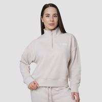 GymBeam Dámska mikina 1/2 Zip Agile Desert  LL