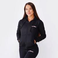 GymBeam Dámska mikina Zipper Hoodie Black  XL