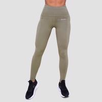 GymBeam Dámske bežecké legíny Pulse Vetiver  XXLXXL