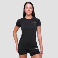GymBeam Dámske bežecké tričko Pulse Black  XLXL