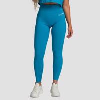 GymBeam Dámske legíny High-waist Limitless Aquamarine  MM