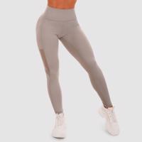 GymBeam Dámske legíny Mesh Panel grey  MM