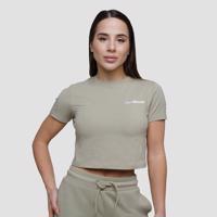 GymBeam Dámske tričko Cropped Agile Sage  MM