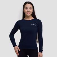 GymBeam Dámske tričko s dlhým rukávom Basic Navy  L