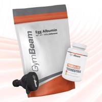 GymBeam Egg Albumin 1000 g vanilka