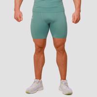 GymBeam Kompresné šortky Mid Blue  XXL