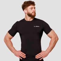 GymBeam Kompresné tričko Mid Black  S