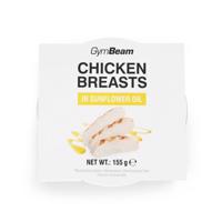 GymBeam Kuracie prsia v slnečnicovom oleji 12 x 155 g