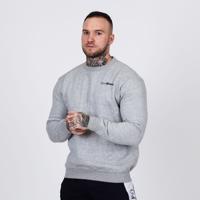 Gymbeam Mikina Basic Jumper Grey  M