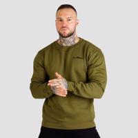 GymBeam Mikina Basic Jumper Military Green  XLXL