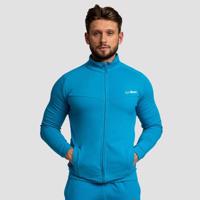 GymBeam Mikina so zipsom Limitless Aquamarine  XLXL