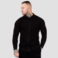 GymBeam Mikina Zipper Classic Black  M