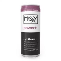 GymBeam MOXY power+ Energy Drink 330 ml jahodová limonáda