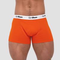GymBeam Pánske boxerky Essentials 3Pack Orange  MM