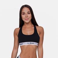 GymBeam Podprsenka Bralette Black  MM