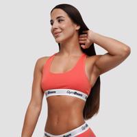 GymBeam Podprsenka Bralette Strawberry Red  XLXL