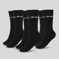 GymBeam Ponožky 3/4 Socks 3Pack Black  SS