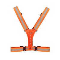 GymBeam Reflexná bežecká vesta Orange