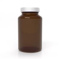GymBeam Sklenená dóza s vrchnákom 200 ml