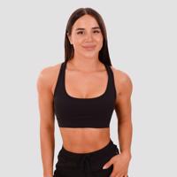 GymBeam Športová podprsenka Mesh Panel black  XLXL
