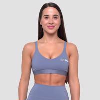 GymBeam Športová podprsenka String Essence Denim Blue  XL