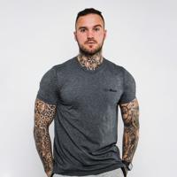 GymBeam Tričko Basic Dark Grey  M