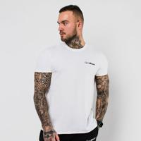 GymBeam Tričko Basic White  XXL