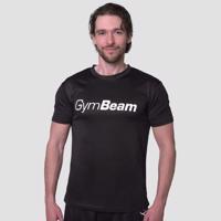 GymBeam Tričko Mesh Essence Black  L