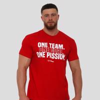 GymBeam Tričko One Team Red  XXXLXXXL