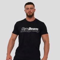 GymBeam Tričko Willpower Black  XXLXXL
