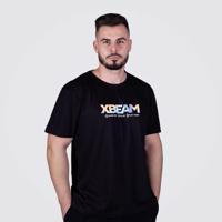 GymBeam Tričko XBEAM Black  M