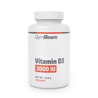 GymBeam Vitamín D3 2000 IU bez príchute