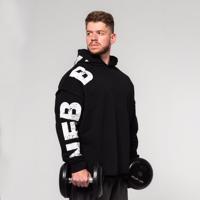Mikina NO BS Black - NEBBIA  LL