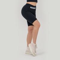 NEBBIA Dámske šortky Biker High Waist Gym Therapy Black  LL