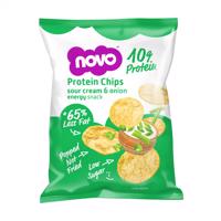 Proteínové čipsy a krekry