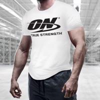 Optimum Nutrition Tričko True Strength White  XL