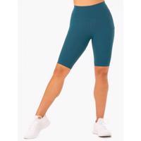 Ryderwear Dámske biker šortky s vreckami Reset High Waisted Teal  XS